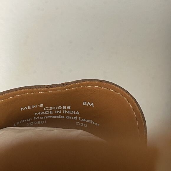 Cole Haan Wyatt Penny Driver Loafer Men Size 8 British Tan brown Shoes Slip On - Picture 6 of 7